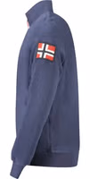 Blu Polyester Mens Sweatshirt 3