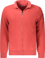 Red Polyester Men Sweatshirt 1