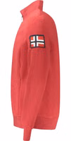 Red Polyester Men Sweatshirt 3