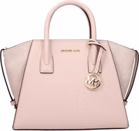 Pink Leather Handbag 1