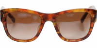 DG4338F Brown Havana Full Rim Round Lenses Sunglasses 1