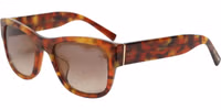 DG4338F Brown Havana Full Rim Round Lenses Sunglasses 2