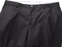 Black Wool Formal Dress Men Trouser Pants 4