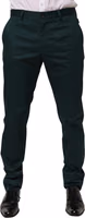 Green Cotton Formal Dress Men Trouser Pants 1