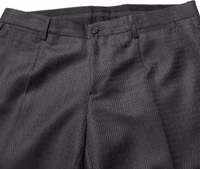 Black Wool Formal Dress Men Trouser Pants 4