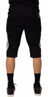 Black Cotton Stretch Men Bermuda Shorts 3