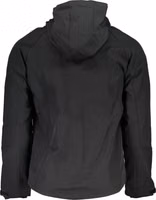 Black Polyester Men's Jacket 2