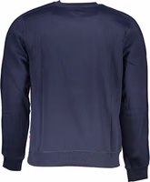 Blue Polyester Men's Sweatshirt 2