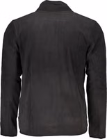 Black Polyester Men Sweatshirt 2