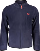 Blue Polyester Mens Sweatshirt 1