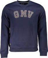 Blue Polyester Men Sweatshirt 1