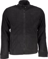 Black Polyester Men's Sweatshirt 1