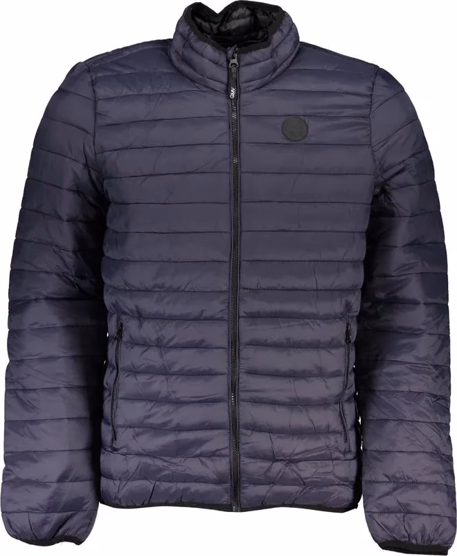 Blu Poliammide Men's Jacket