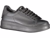 Black Polyurethane Men Sneaker 2