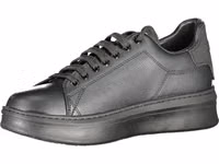 Black Polyurethane Men Sneaker 3
