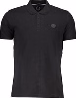 Black Cotton Men's Polo Shirt 1