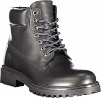 Black Leather Men's Boot 2