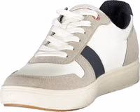 White Polyurethane Men Sneaker 3