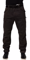 Brown Re- Edition Cotton Men Cargo Pants 1