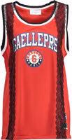 Rosso Poliestere Women Tank Top 1