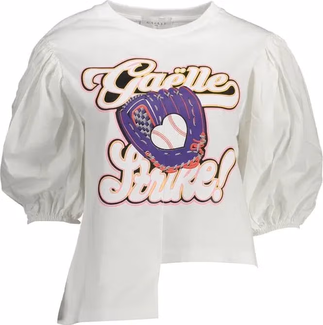 Bianco Cotton Women T-Shirt