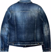 Blue Cotton Men's Denim Jacket 2