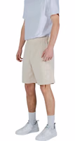 Beige Cotton Bermuda Shorts 2