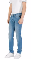 Blue Cotton Skinny Jeans 2