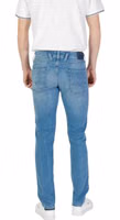 Blue Cotton Skinny Jeans 4