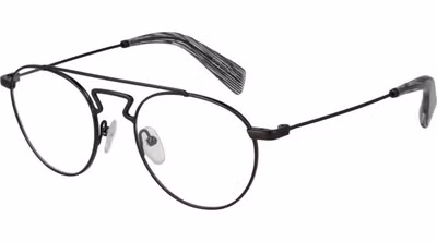 Black Metal Glasses (Frames)