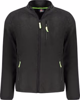 Black Polyester Men's Sweatshirt 1