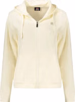 White Cotton Women's Hoodie Sweatshirt 1