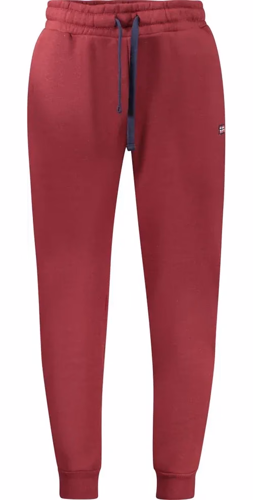 Purple Cotton Men's Tracksuit Pants