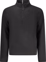 Black Polyester Men's Sweatshirt 1