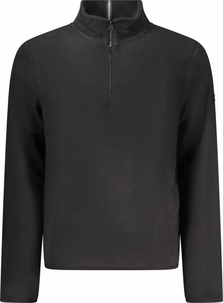 Black Polyester Men's Sweatshirt