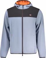 Blue Polyester Men's Jacket 1