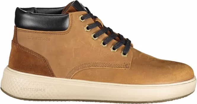 Marrone Leather Men Ankle Boot