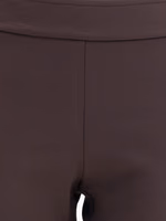 Brown Polyamide Casual Pants 3