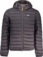 Black Poliammide Men's Jacket 1
