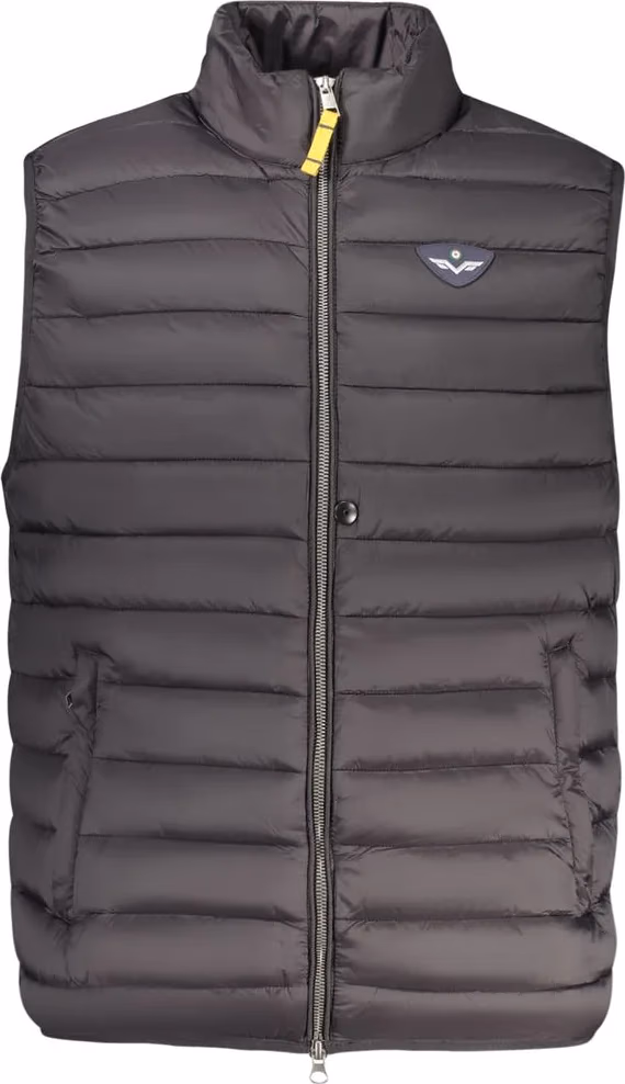 Black Polyamide Men's Jacket