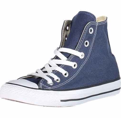 Blue Textile Men Sneaker