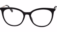 Black Plastic Glasses (Frames) 2