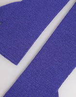 Violet Wool Fingerless Elbow Length Mitten Gloves 4