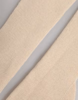 Beige Wool Fingerless Elbow Length Women Gloves 4