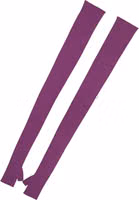 Purple Wool Fingerless Elbow Length Women One Size Gloves 4