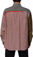 Multicolor Cotton Collared Checkered Shirt 3