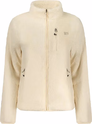 Bianco Polyester Woman Sweatshirt
