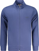 Blue Cotton Men Sweatshirt 1