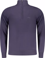 Blu Polyester Men Sweater 1