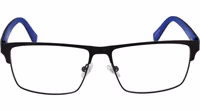 Black Metal Glasses (Frames) 2